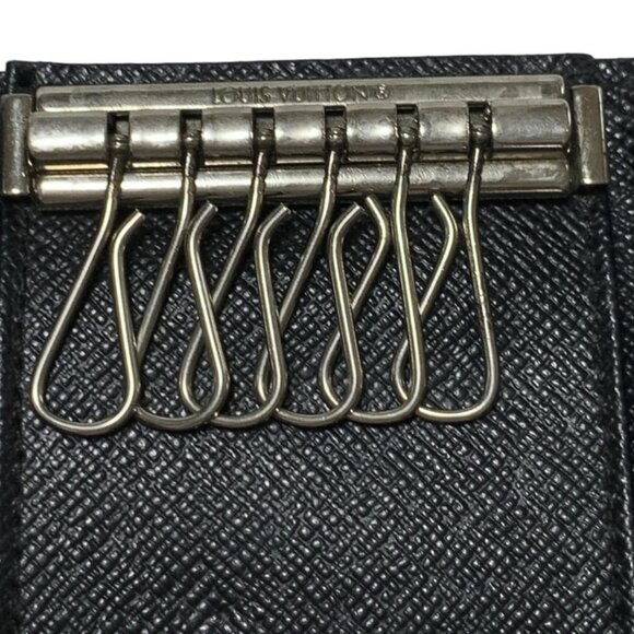 Auth LOUIS VUITTON Multicles 6 N62662 Damier Graphite - CT5102 Key Case - Picture 4 of 5